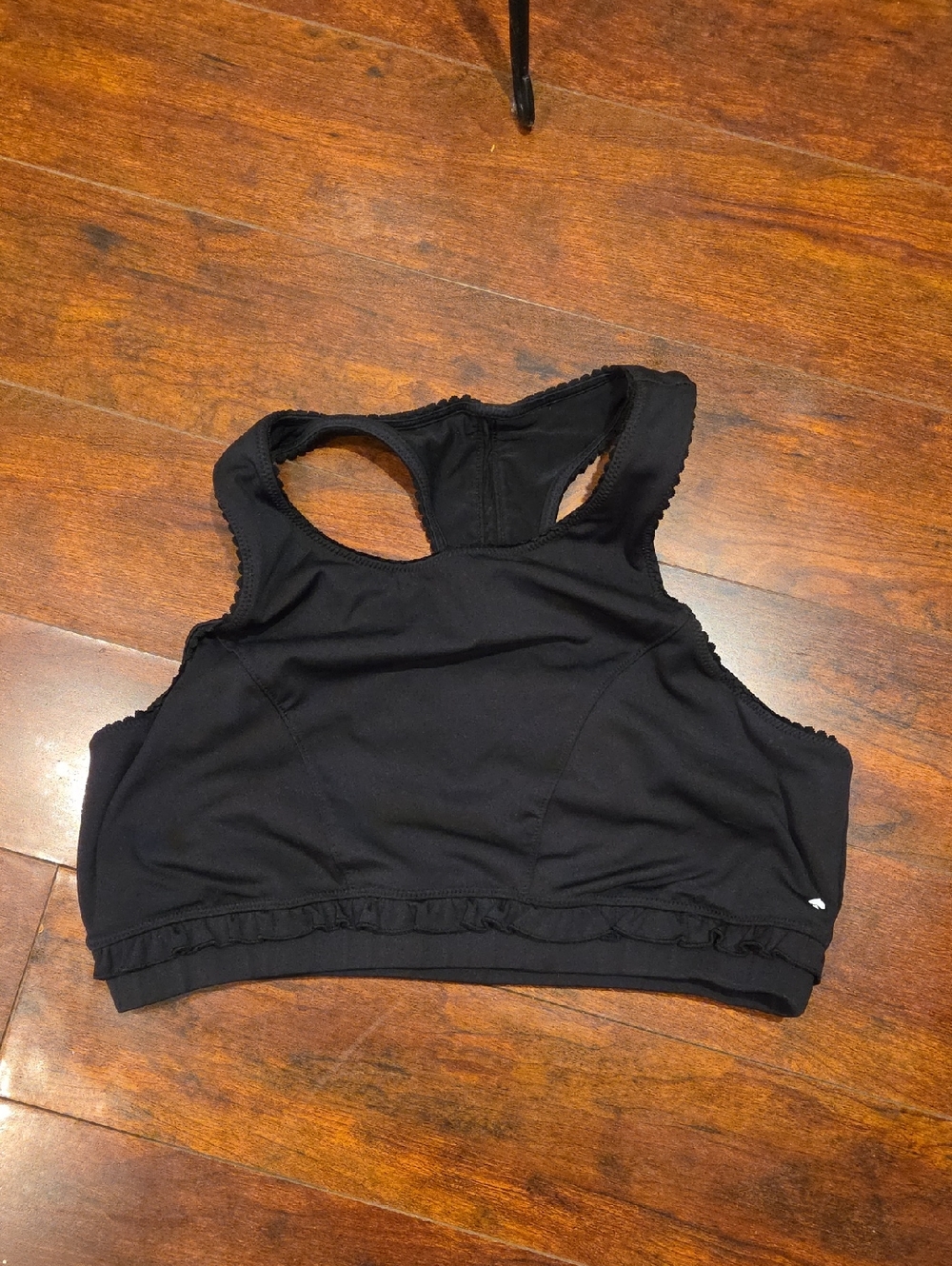 kate spade Black Racerback Sports Bralette